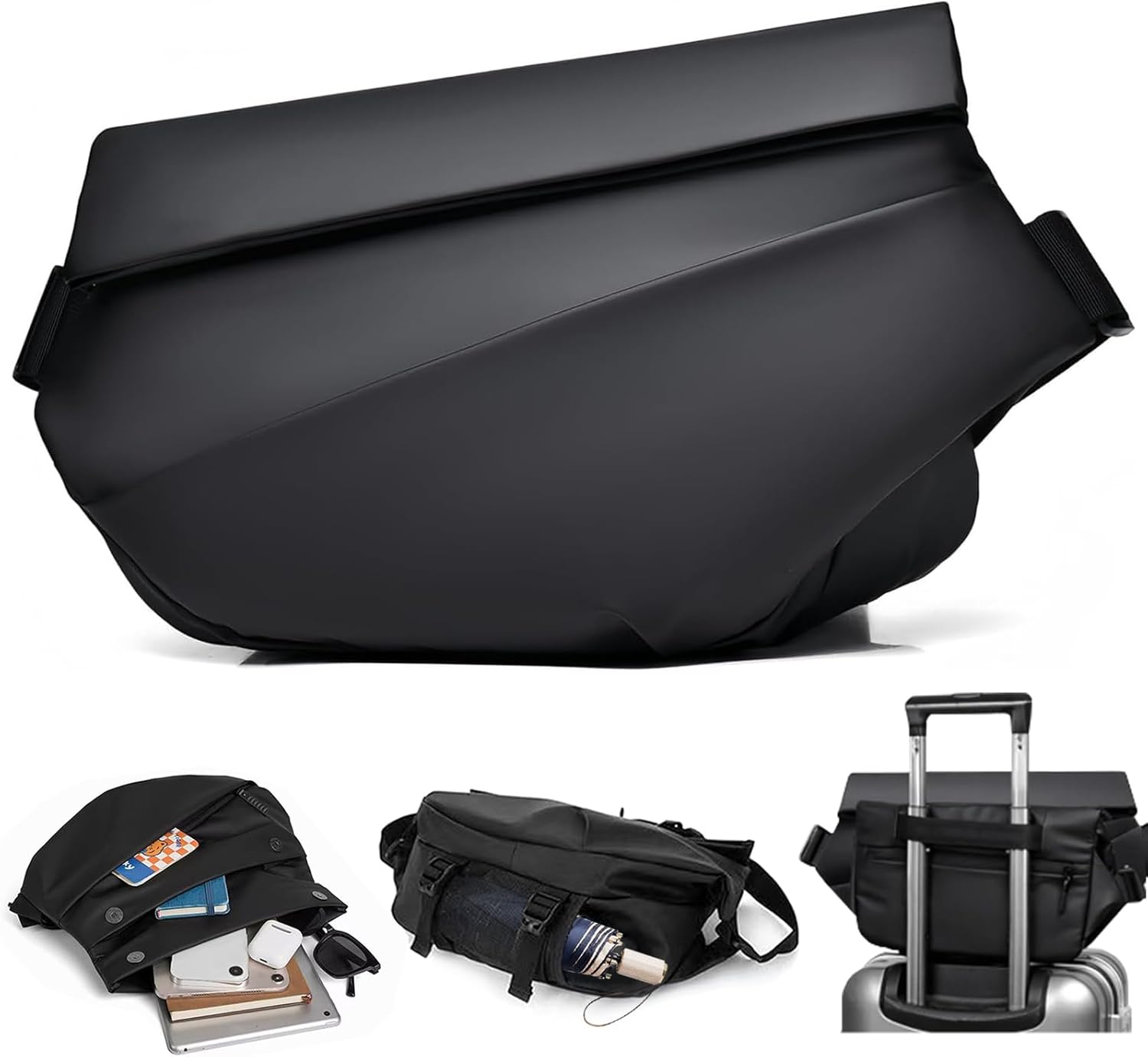 Sling Backpack Shoulder - Grote anti-diefstal crossbodytassen voor heren Multifunctionele