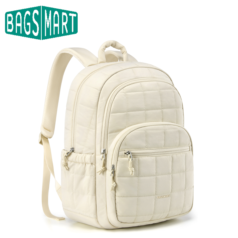 Laptop Backpack 15.6 - BAGSMART Laptoptassen College Casual Rugzak voor