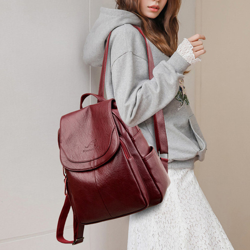 Vintage zachtlederen rugzak vo - Leather Backpack Vintage recensie en prijs