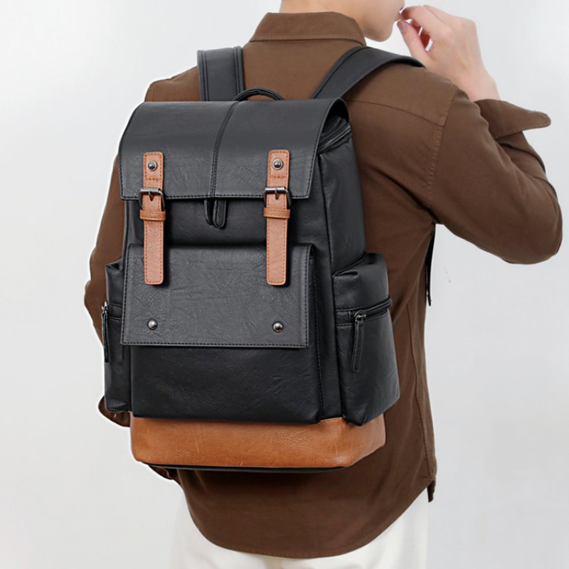 Nieuwe vintage leren rugzak vo - Leather Backpack Vintage recensie en prijs