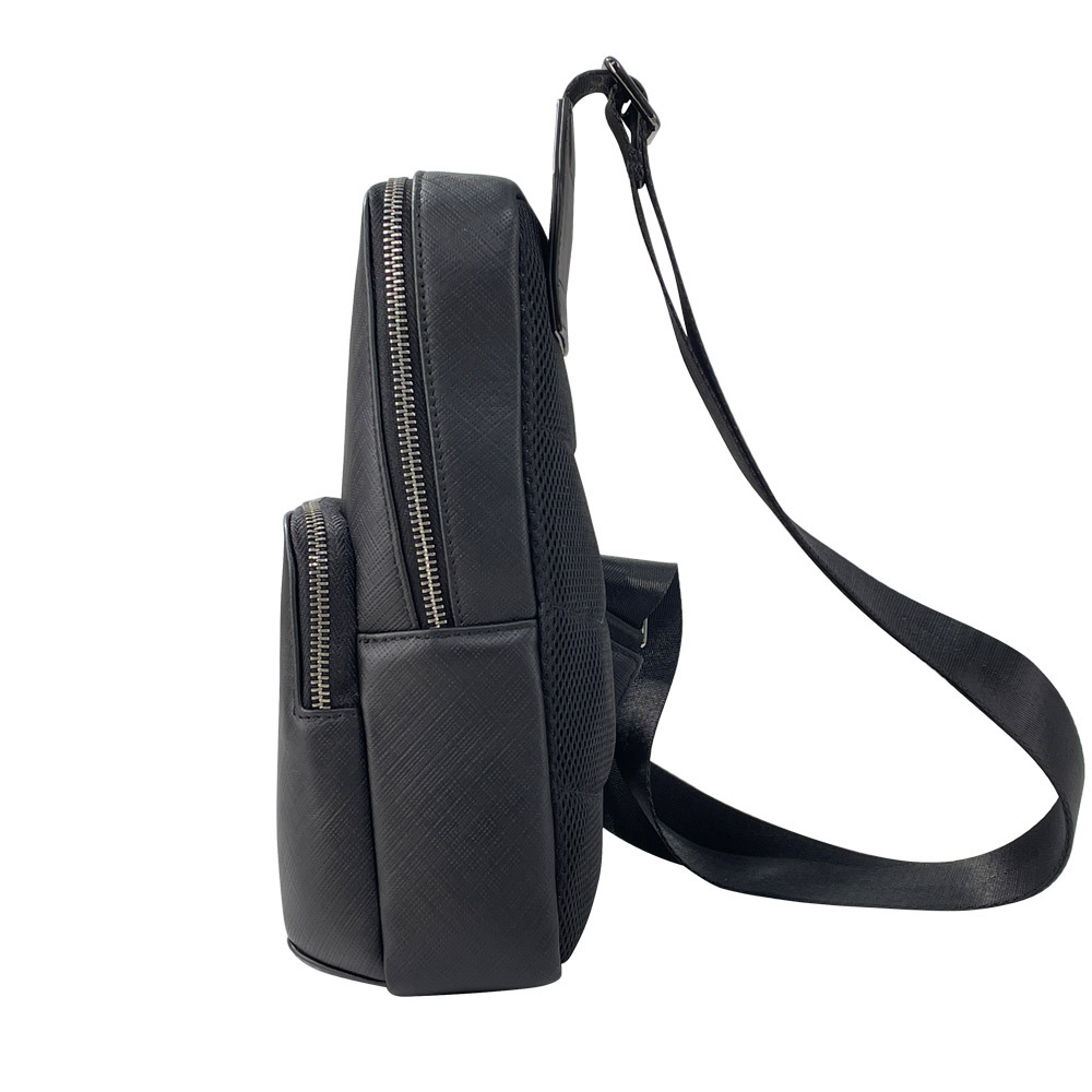 Mode Design Zwarte Heren Sling - Leather Backpack Vintage recensie en prijs