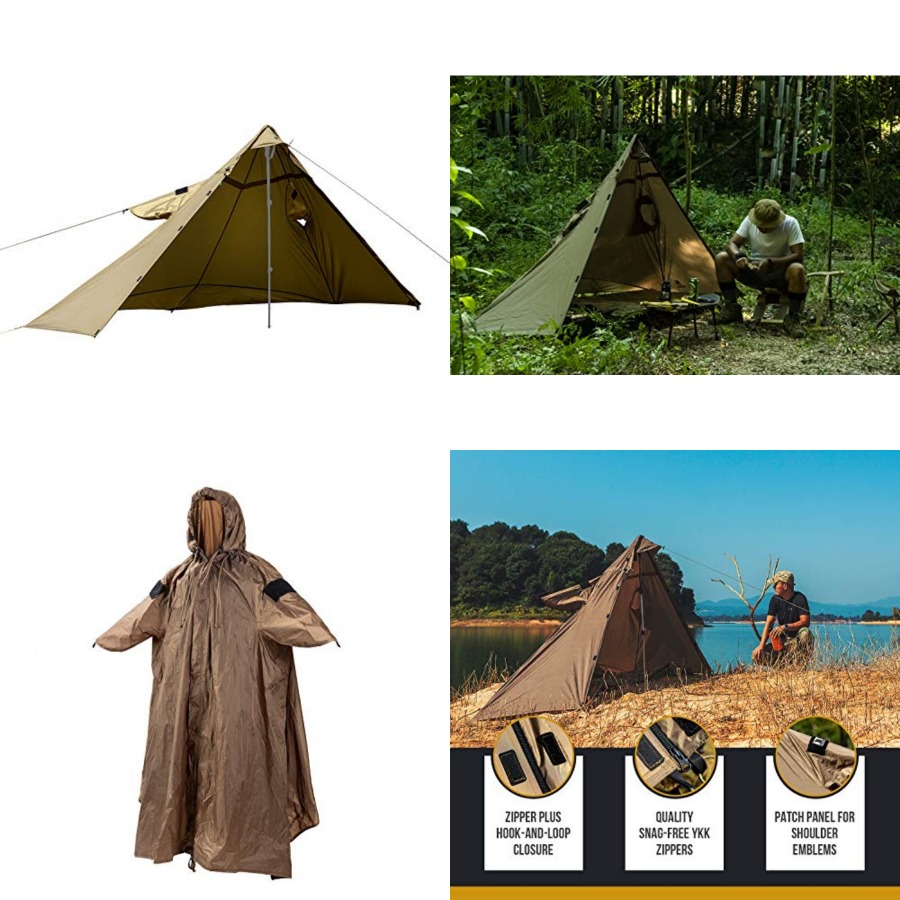 TENTSFORMER Capuchonponcho 4-i - Rain Cover Backpack recensie en prijs