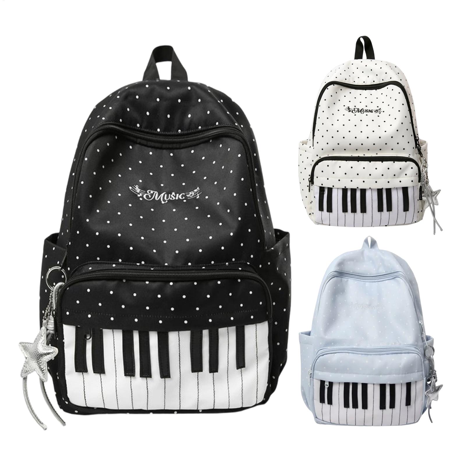 Reisrugzak met pianoprint, gro - Fashion Backpack Women recensie en prijs
